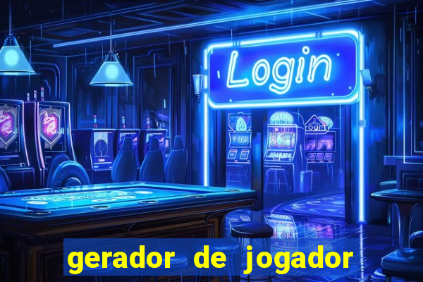 gerador de jogador de futebol